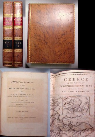 Athenian Letters or, the Epistolary Correspondence of an Agent of the King of Persia, residing at Athens during the Peloponnesian War. . A New Edition, to which is prefixed a Geographical Index. In Two Volumes. Illustrated with Engravings, and a Map Image for Athenian Letters or, the Epistolary Correspondence of an Agent of the King of Persia, residing at Athens during the Peloponnesian War. . A New Edition, to which is prefixed a Geographical Index. In Two Volumes. Illustrated with Engravings, and a Map