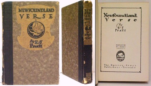 Image for Newfoundland Verse. First Edition Newfoundland Verse. First Edition