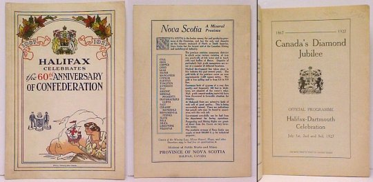 Image for Canada's Diamond Jubilee 1867-1927: Official Programme Halifax-Dartmouth Celebration July 1st, 2nd and 3rd, 1927