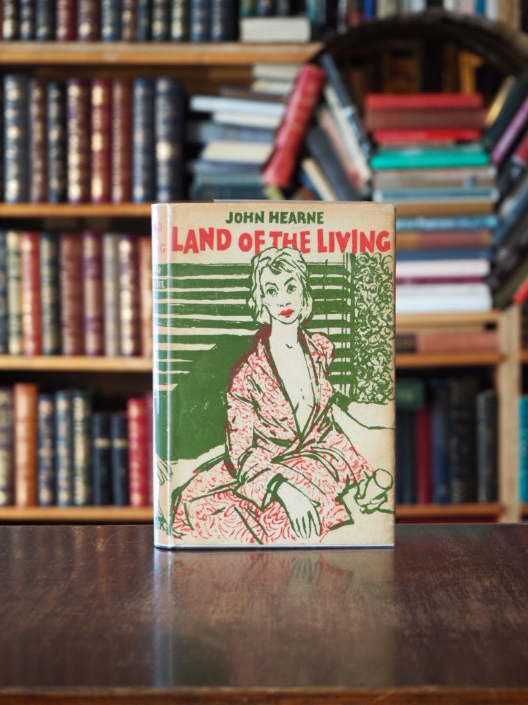 Land of the Living. First Edition in dustjacket
