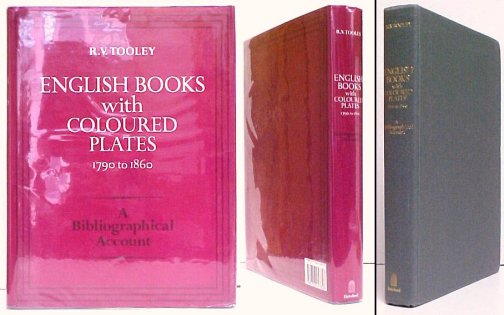 English Books with Coloured Plates 1790 to 1860. repr in dj.