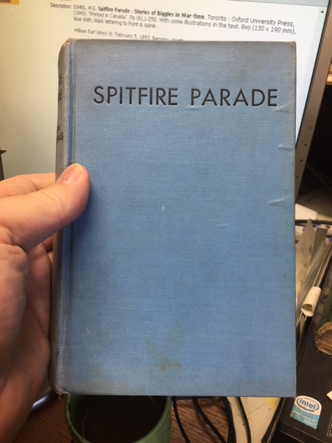 Image for Spitfire Parade : Stories of Biggles in War-time. Canadian Edition Spitfire Parade : Stories of Biggles in War-time. Canadian Edition