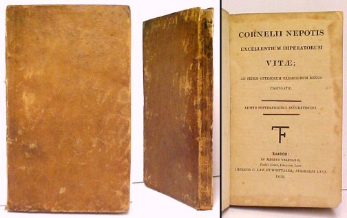Excellentium Imperatorum Vitae. 1818 Edition