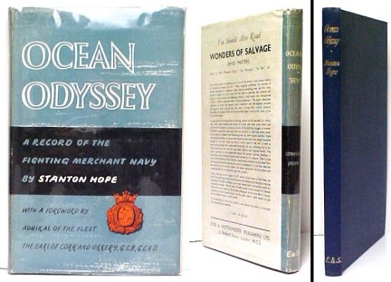 Ocean Odyssey : A Record of the Fighting Merchant Navy. 1st UK in dj Image for Ocean Odyssey : A Record of the Fighting Merchant Navy. 1st UK in dj