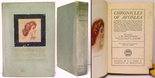 Image for Chronicles of Avonlea. 1st ed. blue cloth Chronicles of Avonlea. 1st ed. blue cloth