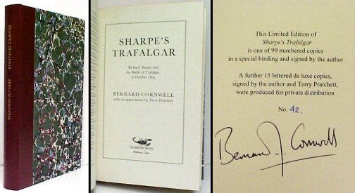 Image for Sharpe's Trafalgar : Richard Sharpe and the Battle of Trafalgar, 21 October 1805. Signed, Limited Edition