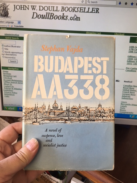 Image for Budapest AA338.  First American Edition in dustjacket.