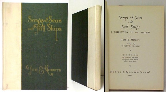 Image for Songs of Seas and Tall Ships. 1 of 1000 copies,signed, numbered Songs of Seas and Tall Ships. 1 of 1000 copies,signed, numbered