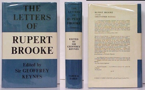 Letters of Rupert Brooke. 1st UK in dj