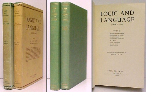 Image for Logic and Language. First and Second Series. UK in djs Logic and Language. First and Second Series. UK in djs
