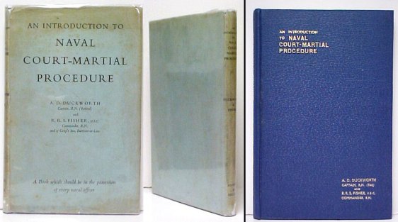 Image for An Introduction to Naval Court-Martial Procedure.  5th ed in dj.