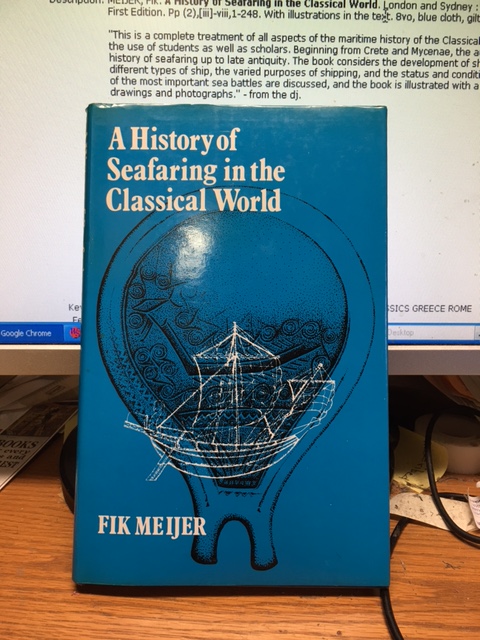History of Seafaring in the Classical World. First Edition in dustjacket