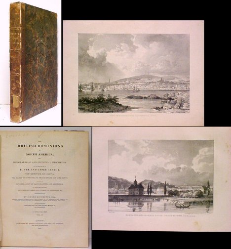 Image for The British Dominions of North America; or a Topographical and Statistical Description of the Provinces of Lower and Upper Canada, New Brunswick, Nova Scotia, The Islands of Newfoundland, Prince Edward, and Cape Breton Vol II only