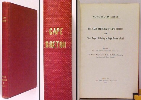 Uniacke's Sketches of Cape Breton and other papers relating to Cape Breton Island Image for Uniacke's Sketches of Cape Breton and other papers relating to Cape Breton Island