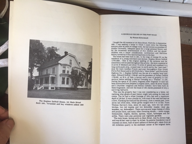 Image for A Georgian House on the Post Road.  First Edition, Signed.