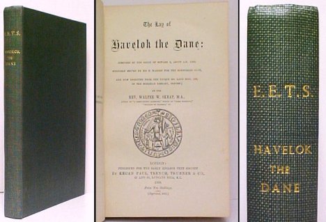 Lay of Hauelok the Dane. 2d ed rebound.