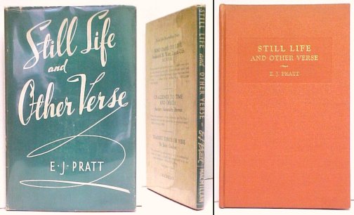 Still Life and Other Verse. First Edition in dustjacket