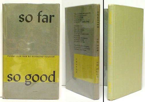 So Far, So Good : Poems 1938 / 1968. First Edition in dustjacket