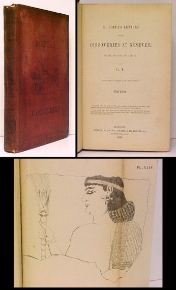 M. Botta's Letters on the Discoveries at Nineveh. 1st series. Image for M. Botta's Letters on the Discoveries at Nineveh. 1st series.