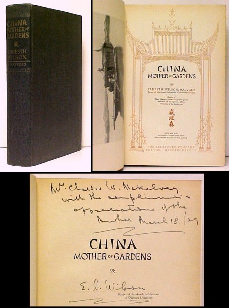 China : Mother of Gardens. First Edition, Signed