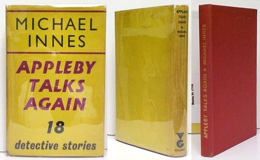Image for Appleby Talks Again, Eighteen Detective Stories   dj  1st UK 