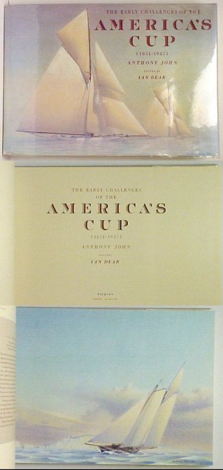 Early Challenges of the America's Cup (1851-1937). 1st in dj.