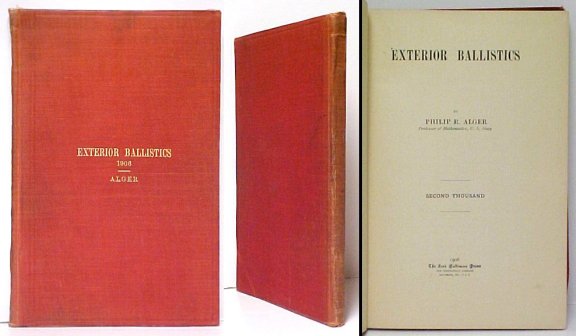 Exterior Ballistics. 2d thou. Image for Exterior Ballistics. 2d thou.