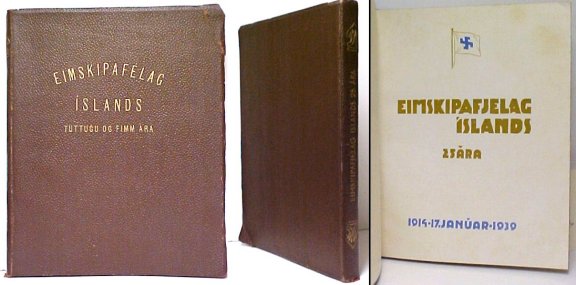 Eimskipaflag Islands.