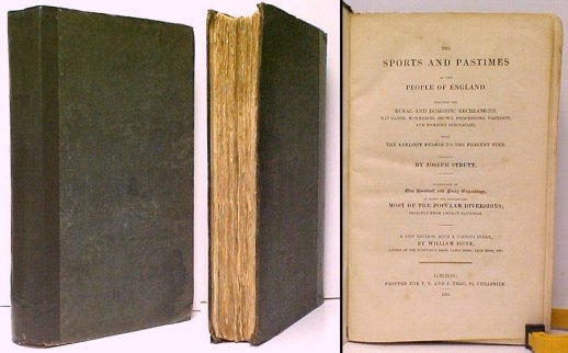 Sports and Pastimes of the People of England