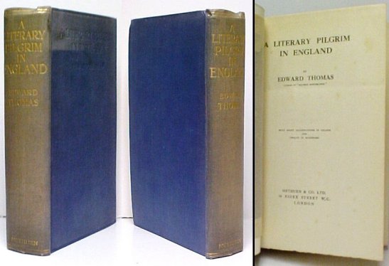 Image for Literary Pilgrim in England. 1st UK no dj Literary Pilgrim in England. 1st UK no dj
