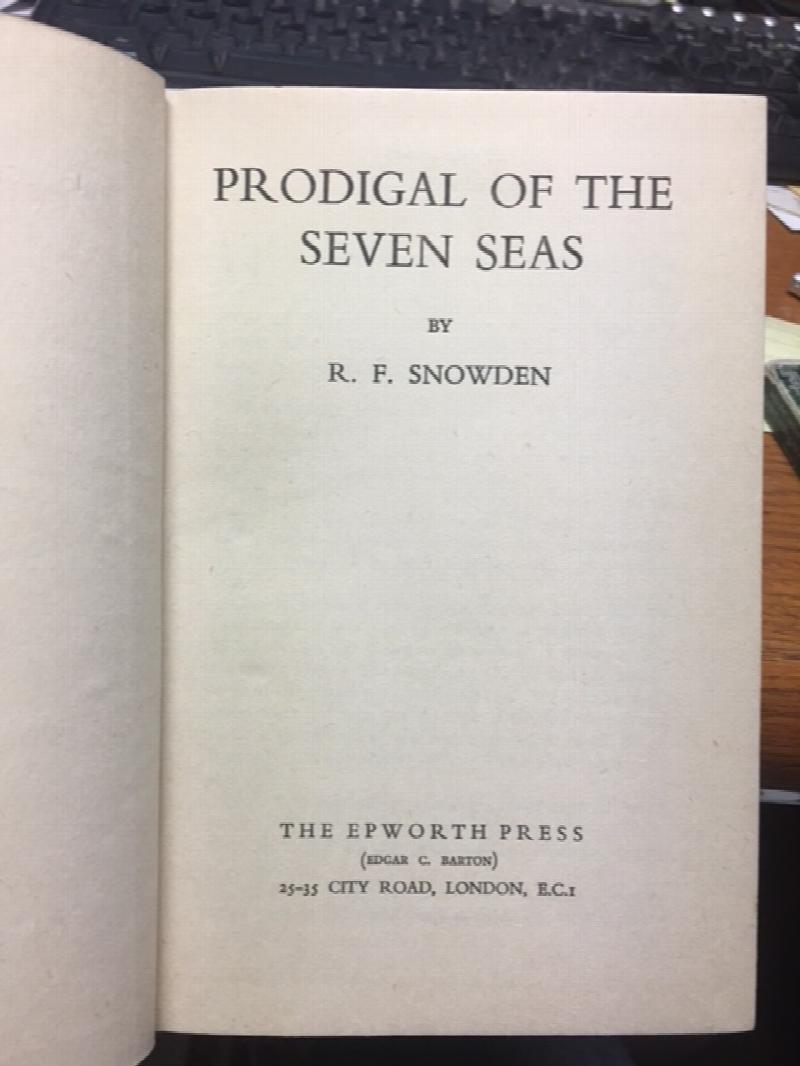 Prodigal of the Seven Seas. First Edition in dust jacket