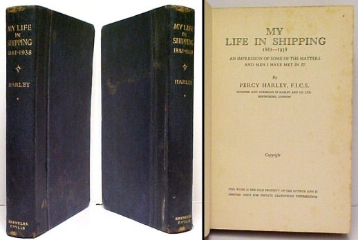 Image for My Life in Shipping 1881-1938. signed.