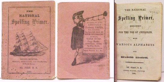 Image for National Spelling Primer, : arranged for the use of Children with various Alphabets