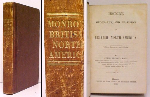 History, Geography, and Statistics of British North America Image for History, Geography, and Statistics of British North America