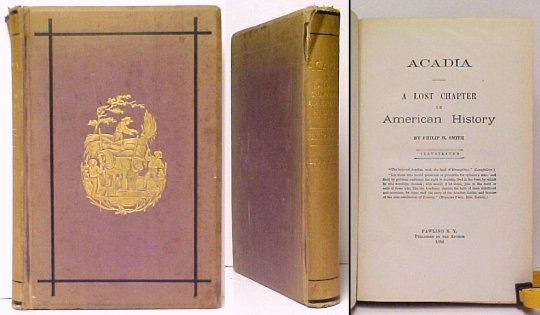 Image for Acadia : A Lost Chapter in American History. First Edition
