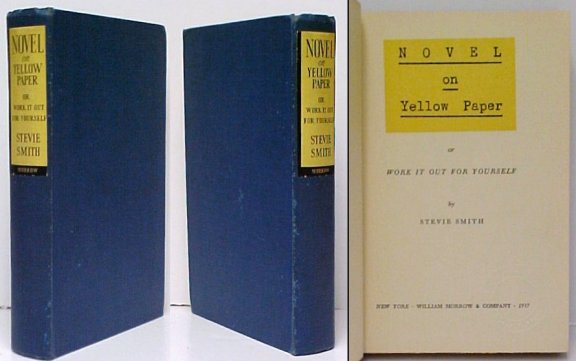 Image for Novel on Yellow Paper : or Work It Out For Yourself. 1st US no dj Novel on Yellow Paper : or Work It Out For Yourself. 1st US no dj
