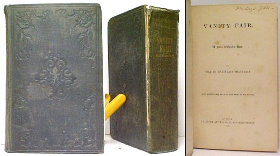 Vanity Fair. First Edition, Mixed state, original cloth Image for Vanity Fair. First Edition, Mixed state, original cloth