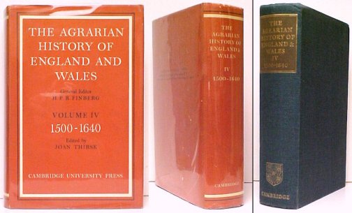 Image for Agrarian History of England and Wales Volume IV 1500-1640