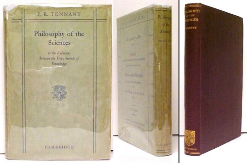 Philosophy of the Sciences : or The Relations Between the Departments of Knowledge. 1st UK in dj