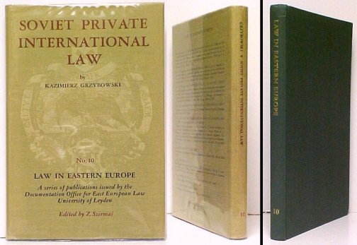 Image for Soviet Private International Law. in dj Soviet Private International Law. in dj