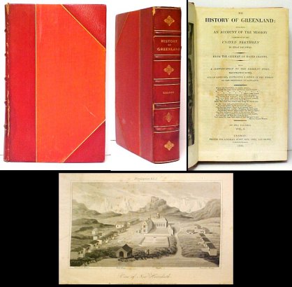 Image for History of Greenland: Including an Account of the Mission carried on by theUnited Brethren in That Country. 2-vols-in-1.