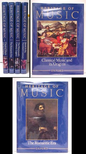 Heritage of Music. 4 vols in dj