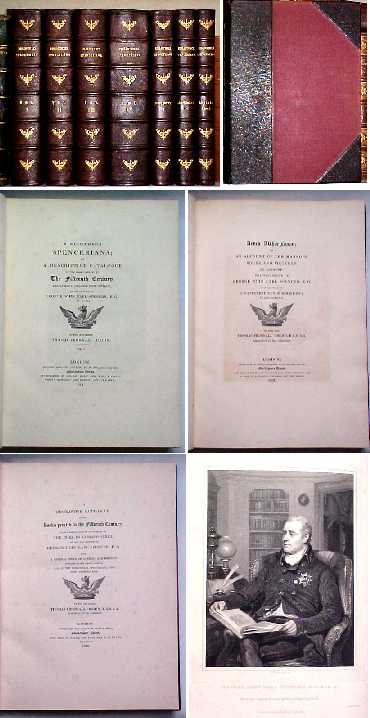 Image for Bibliotheca Spenceriana; or A Descriptive Catalogue of the Books Printed inThe Fifteenth Century, and of Many Valuable First Editions, in the Library of George John Earl Spencer, K.G. - LARGE PAPER EDITION