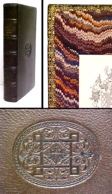 Image for Sir George Burns, Bart. brown morocco with blind seal on front Sir George Burns, Bart. brown morocco with blind seal on front