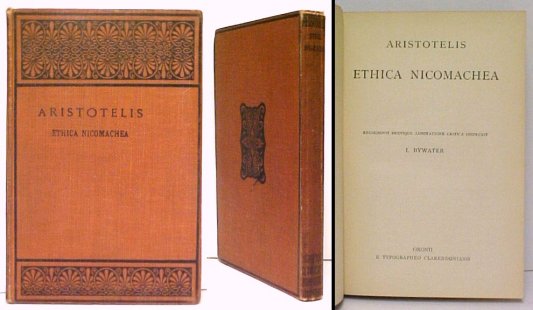 Image for Ethica Nicomachea