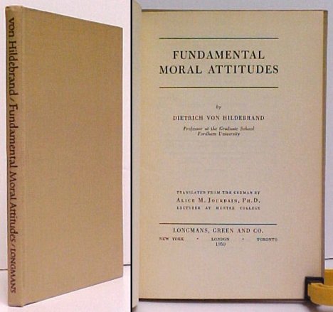 Image for Fundamental Moral Attitudes. 1st US Fundamental Moral Attitudes. 1st US