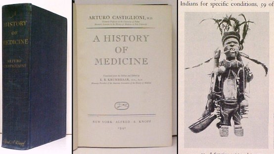 Image for A History of Medicine.  First American Edition