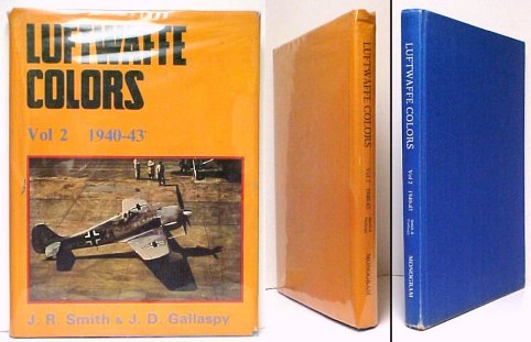 Luftwaffe Colors Volume 2 1940-43 1st pr in dj Image for Luftwaffe Colors Volume 2 1940-43 1st pr in dj