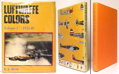 Luftwaffe Colors Volume 1 1935-40 1st pr in dj