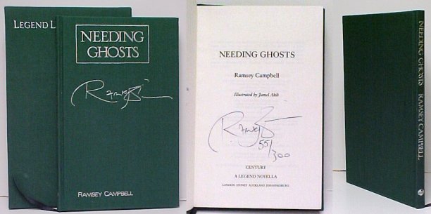Image for Needing Ghosts. ltd. ed. signed in slipcase Needing Ghosts. ltd. ed. signed in slipcase
